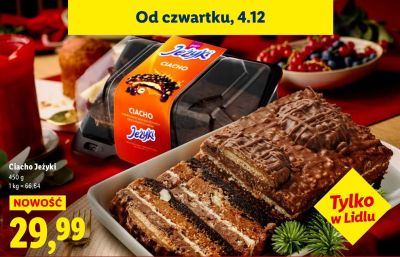 Ciacho Jeżyki promocja w Lidl