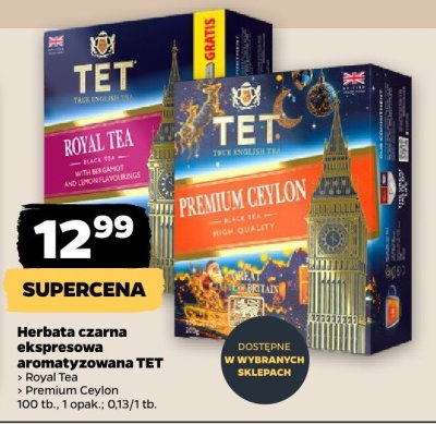 Herbata czarna ekspresowa Royal Tea promocja w Netto