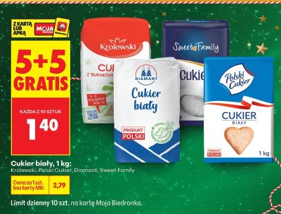 Cukier biały promocja w Biedronka