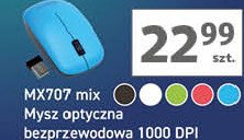 Mysz mx707 czerwona Vakoss promocja