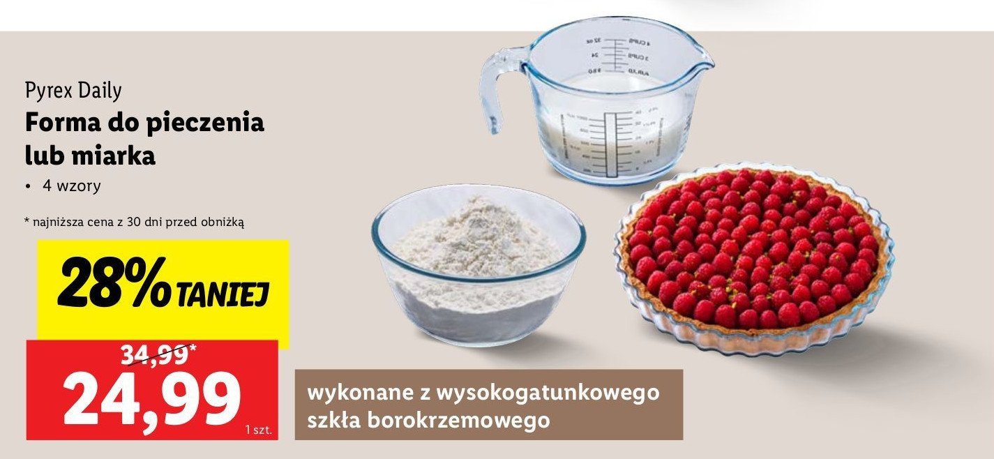 Miska żaroodporna 2 l Pyrex promocja