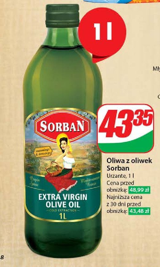 Oliwa z oliwek Sorban promocja