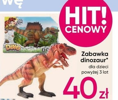 Zabawka dinozaur promocja