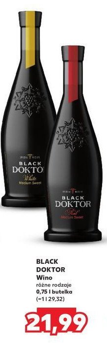 Wino Black doktor bostavan promocja
