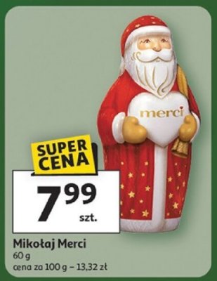 Mikołaj Merci 60 g promocja w Auchan