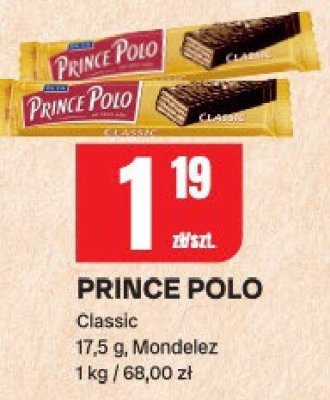 Wafel Prince Polo Classic promocja w Chorten