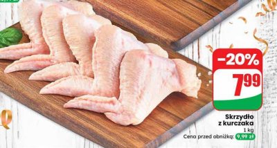 Skrzydło z kurczaka promocja w Dino