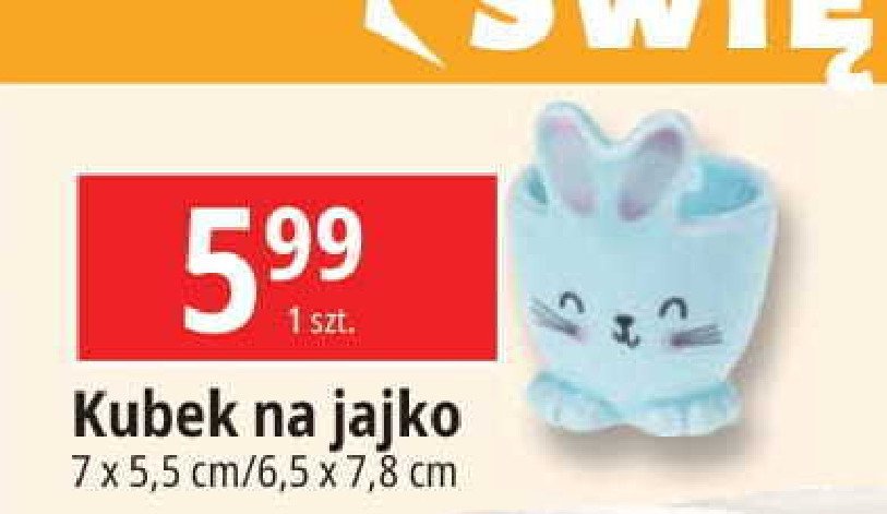 Kubek na jajko promocja