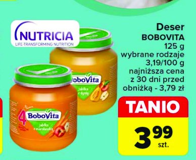 Jabłka z dynią Bobovita promocja