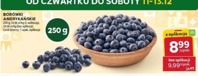 Borówki amerykańskie 250 g promocja w Stokrotka