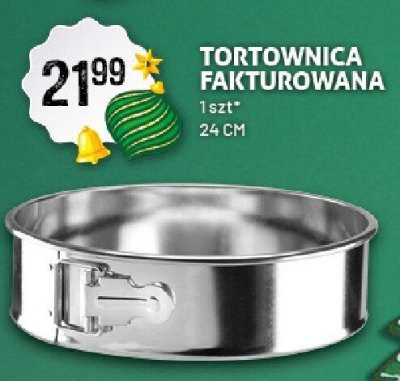 Tortownica fakturowana 24 cm promocja w Arhelan