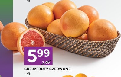 Grejpfruty czerwone promocja w Stokrotka