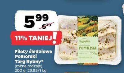 Filety śledziowe promocja w Netto