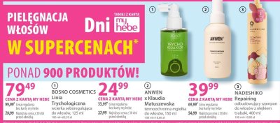 Wcierce BOSKO COSMETICS Linia Trychologiczna wcierce seboregulująca do włosów promocja w Hebe