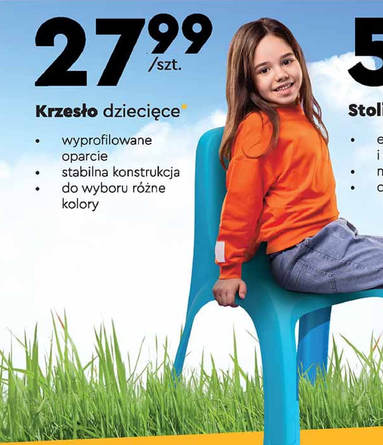 Krzesełko dla dzieci jasnoniebieski Keter promocja
