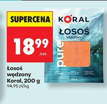 Łosoś wędzony promocja w Biedronka