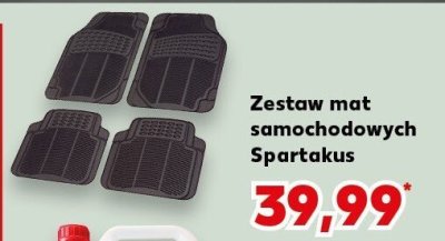 Zestaw mat samochodowych Spartakus Kaufland promocja w Kaufland