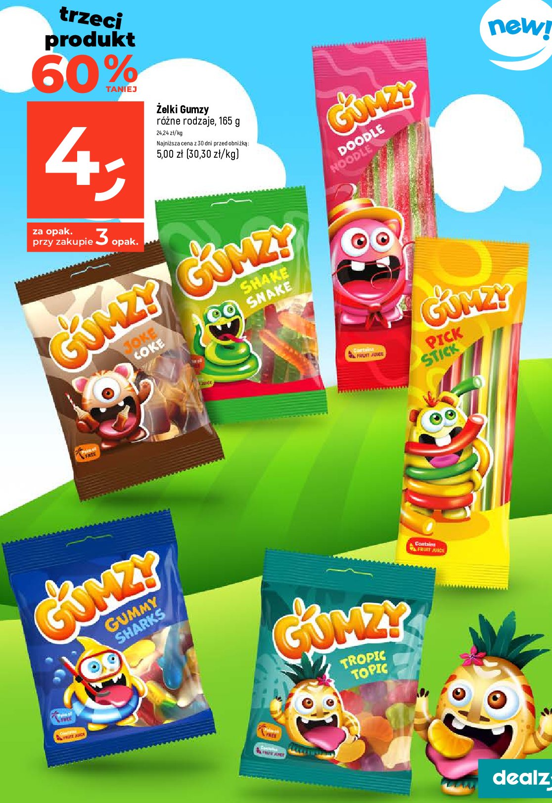 Żelki doodle noodle promocja