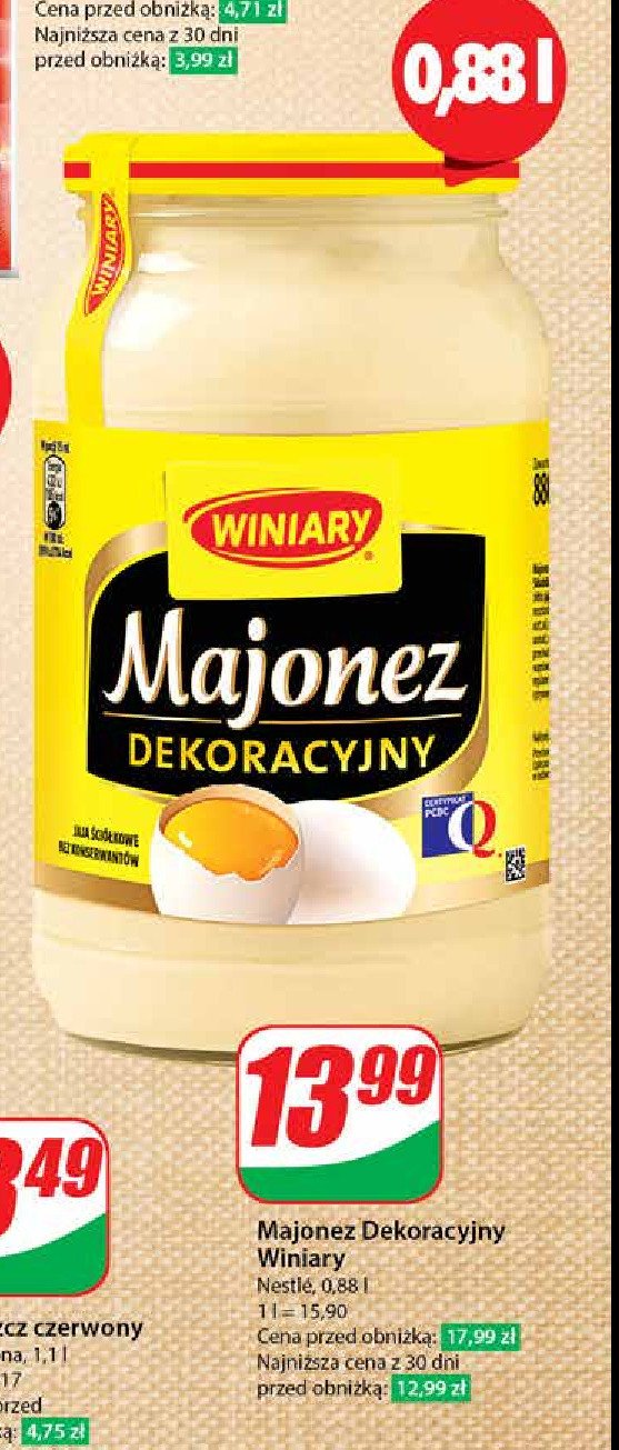 Majonez dekoracyjny Winiary promocja