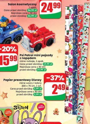 Psi Patrol mini pojazdy z napędem promocja w Dino