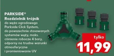 Zestaw podłączeniowy do węży Parkside promocja