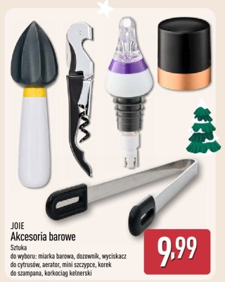Akcesoria barowe JOIE promocja w Aldi