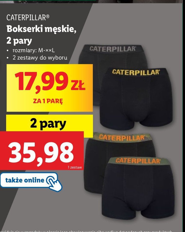 Bokserki męskie m-2xl Cat promocja