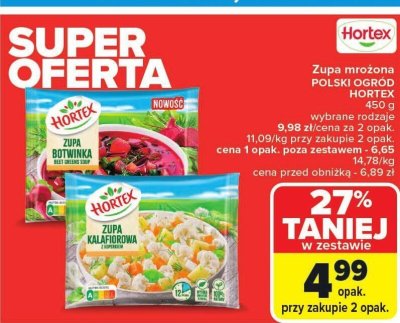 Zupa kalafiorowa promocja w Carrefour Market