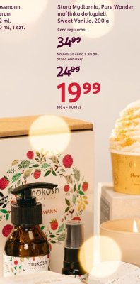 Zestaw kosmetyków Mokosh Cosmetics x Rossmann: serum do twarzy i pod oczy 12 ml, żel do mycia twarzy 90 ml, 1 szt. promocja w Rossmann