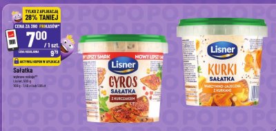 Sałatka Lisner Gyros lub Kurki promocja w POLOmarket