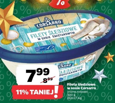 Filety śledziowe w sosie śmietanowym promocja w Netto
