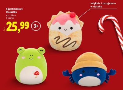 Maskotka Squishmallows promocja w Lidl