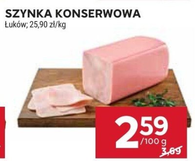 Szynka konserwowa promocja w Stokrotka