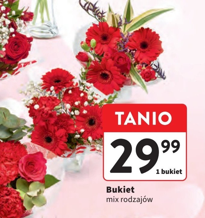 Bukiet kwiatów promocja