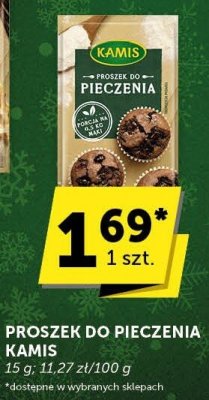 Proszek do pieczenia Kamis promocja w Euro Sklep