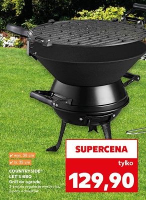 Grill ogrodowy 38 x 35 cm K-classic let's bbq promocja