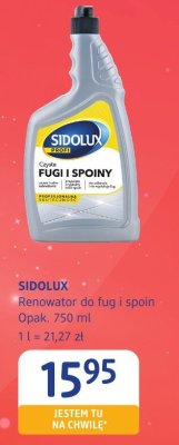 Renowator do fug i spoin SIDOLUX promocja w Drogerie DM