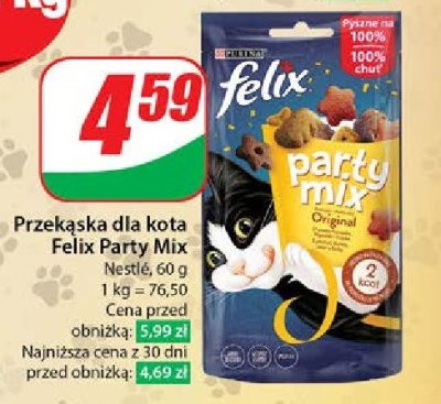 Karma dla kot贸w original mix Purina felix party mix promocja