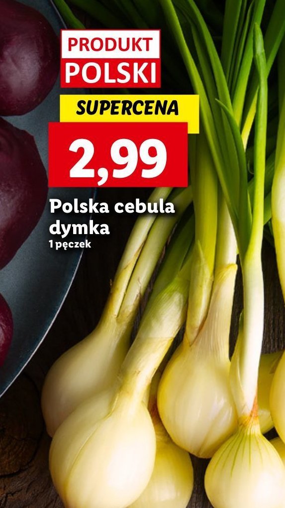 Cebula dymka promocja w Lidl