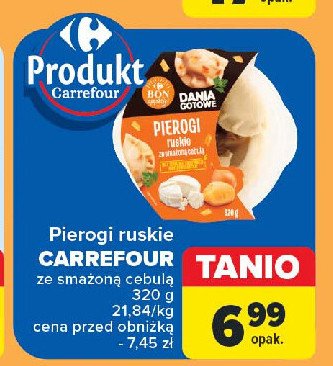 Pierogi ruskie Carrefour bon appetit! promocja