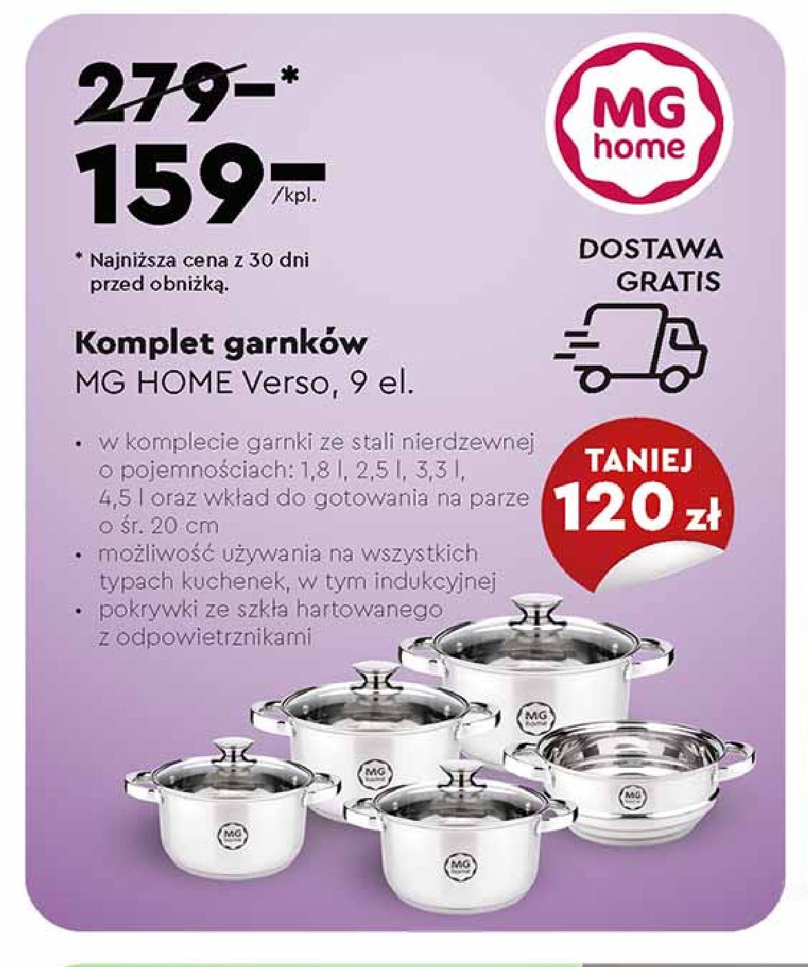 Komplet garnk贸w verso Mg home promocja