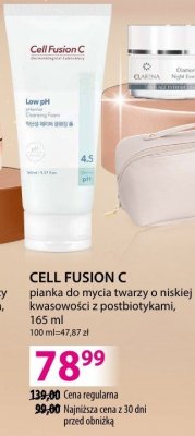 Zestaw CLARENA Diamond Line krem do twarzy na dzień 50 ml + skoncentrowany krem do twarzy na noc 50 ml + maska w płacie z podwójną membraną 1 szt. + kosmetyczka 1 szt. + opaska 1 szt. promocja w Hebe