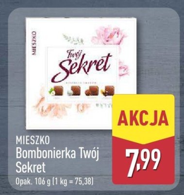 Bombonierka Twój Sekret promocja w Aldi