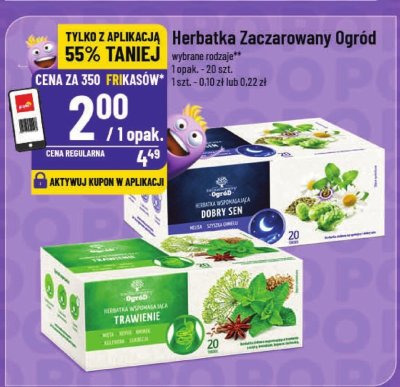 Herbatka wybrane rodzaje Zaczarowany Ogród promocja w POLOmarket