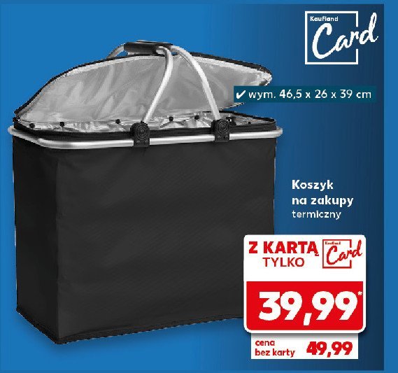 Koszyk na zakupy termiczny promocja