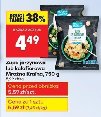 Zupa jarzynowa z makaronem Knorr ulubione smaki promocja w Biedronka