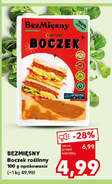 Boczek roślinny Bezmięsny promocja