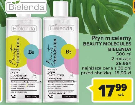 Płyn micelarny Bielenda beauty molecules promocja