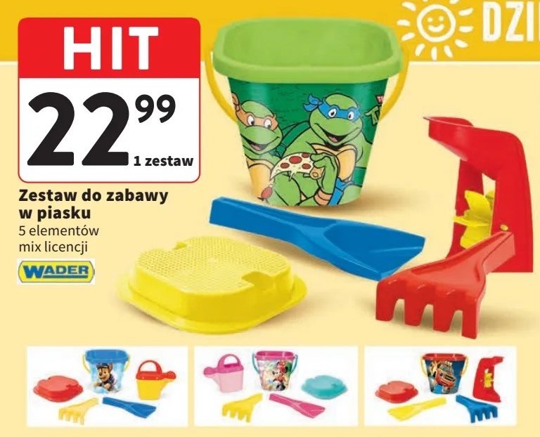 Zestaw do piasku mini mouse Wader promocja