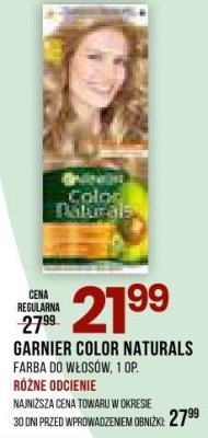 Farba do włosów Garnier Color Naturals, 1 op. promocja w Drogerie Natura